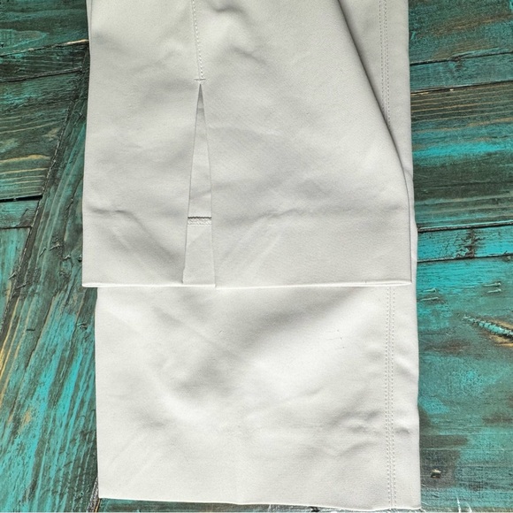 Helmut Lang Tan Trouser Pants Split Hem Size 6 - Picture 10 of 13